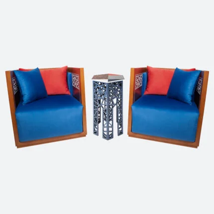 Antique Arm Chair Set - EHAC01